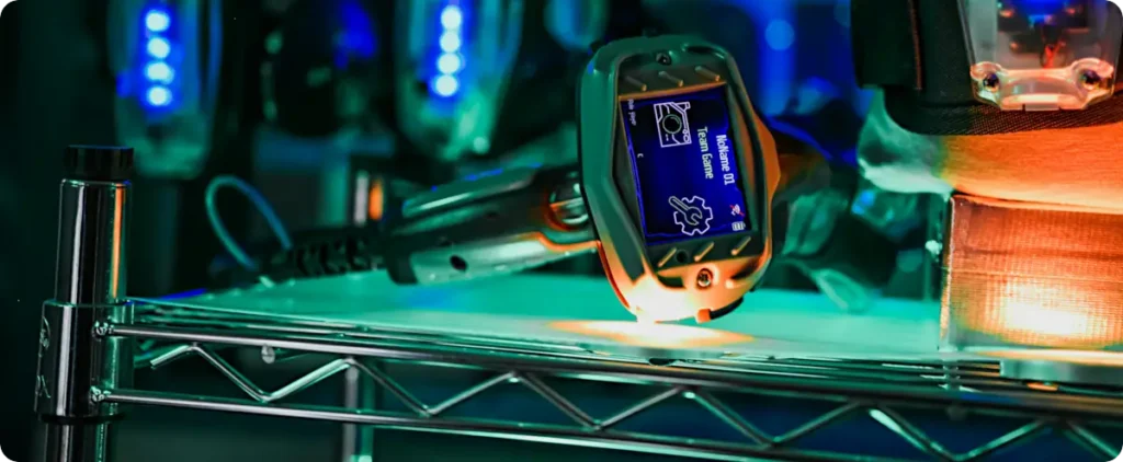 Laser tag party equipment