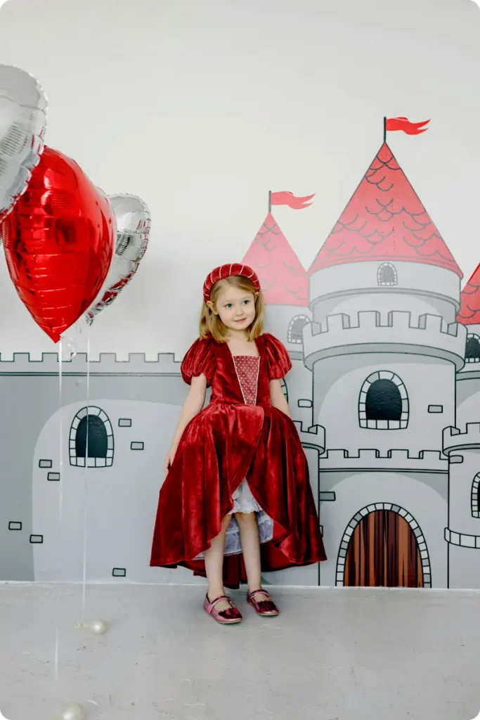 princess party castle backdrop