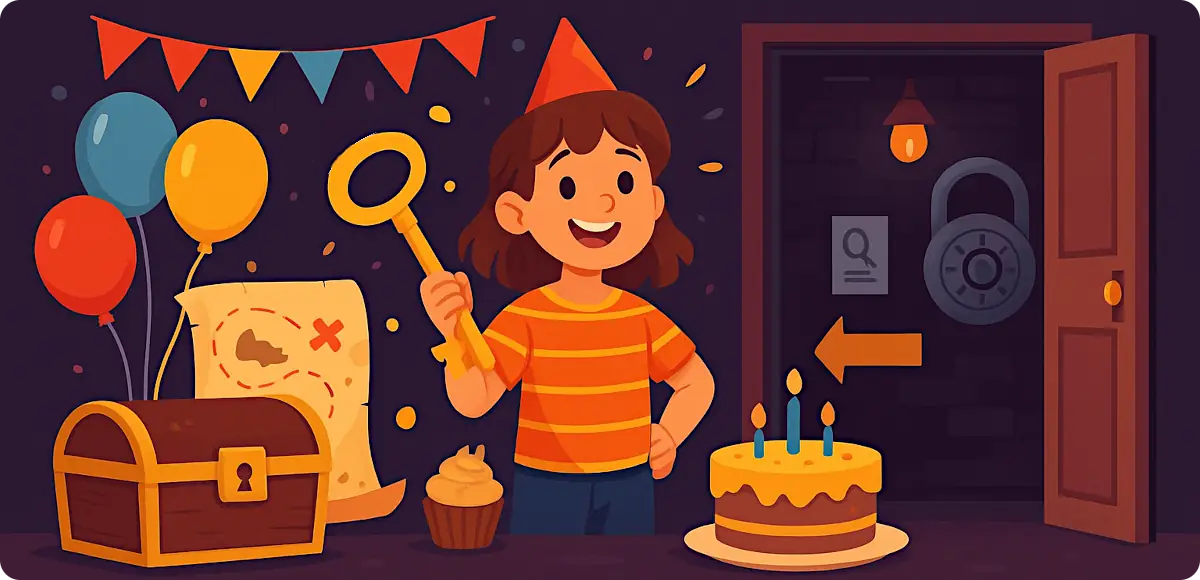 escape room birthday party